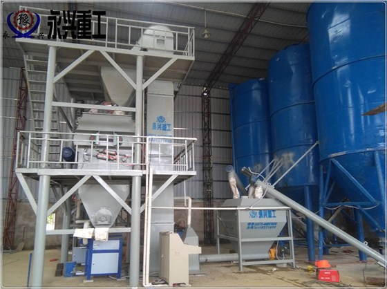 干粉砂漿生產(chǎn)線(xiàn)